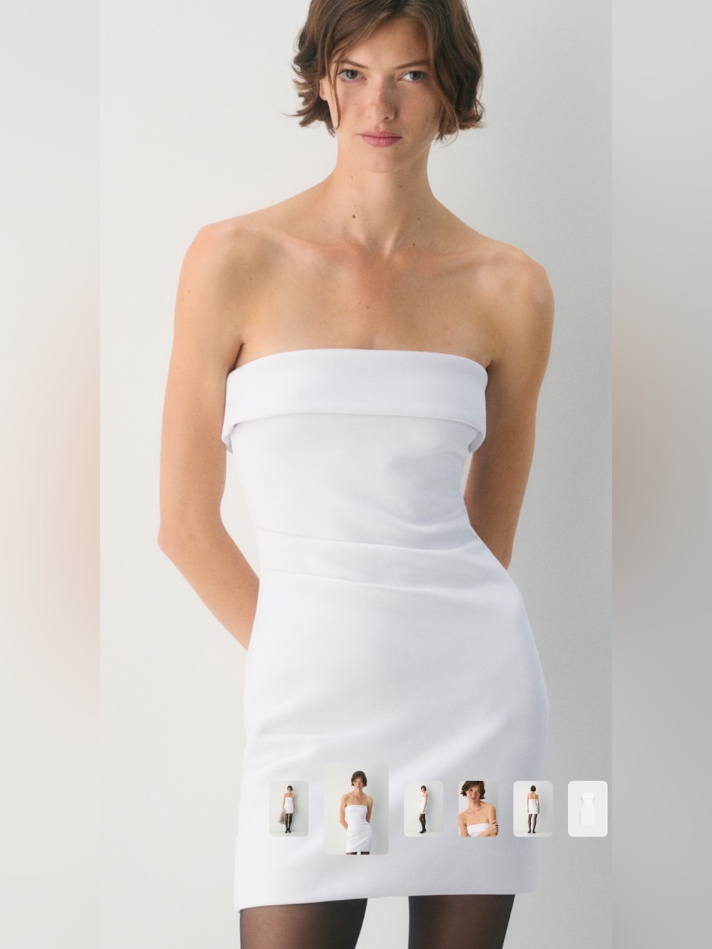 Aritzia Strapless Babaton Dress